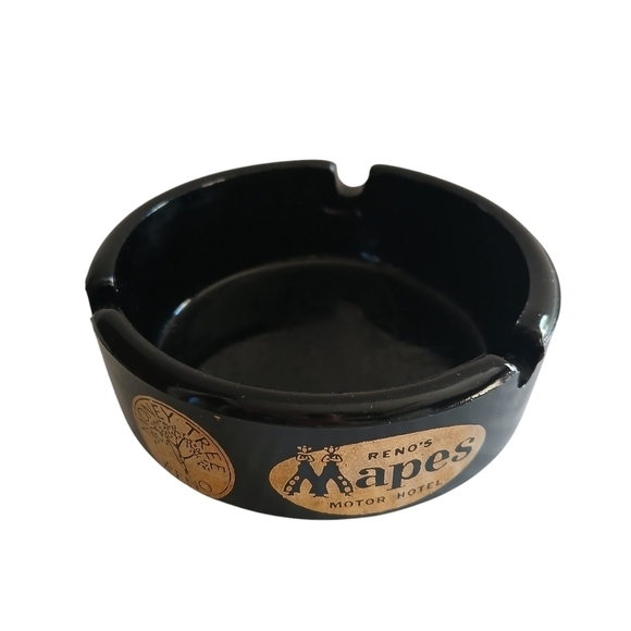 Vintage 70's Ashtray Mapes Motor Hotel Reno Nevada Collectible Lost Casino - Picture 4 of 8